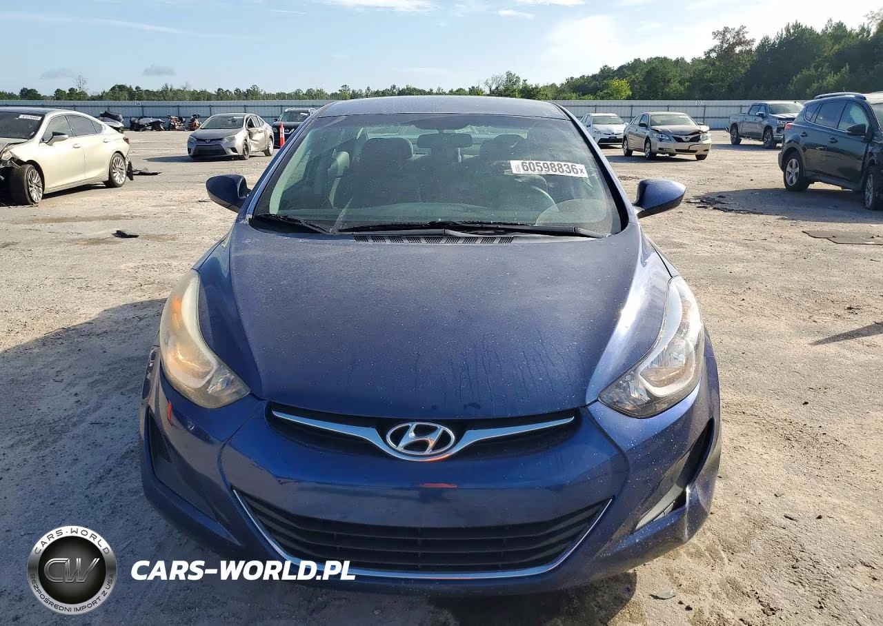 2015 Hyundai Elantra Se VIN:5NPDH4AE3FH596180 - 5