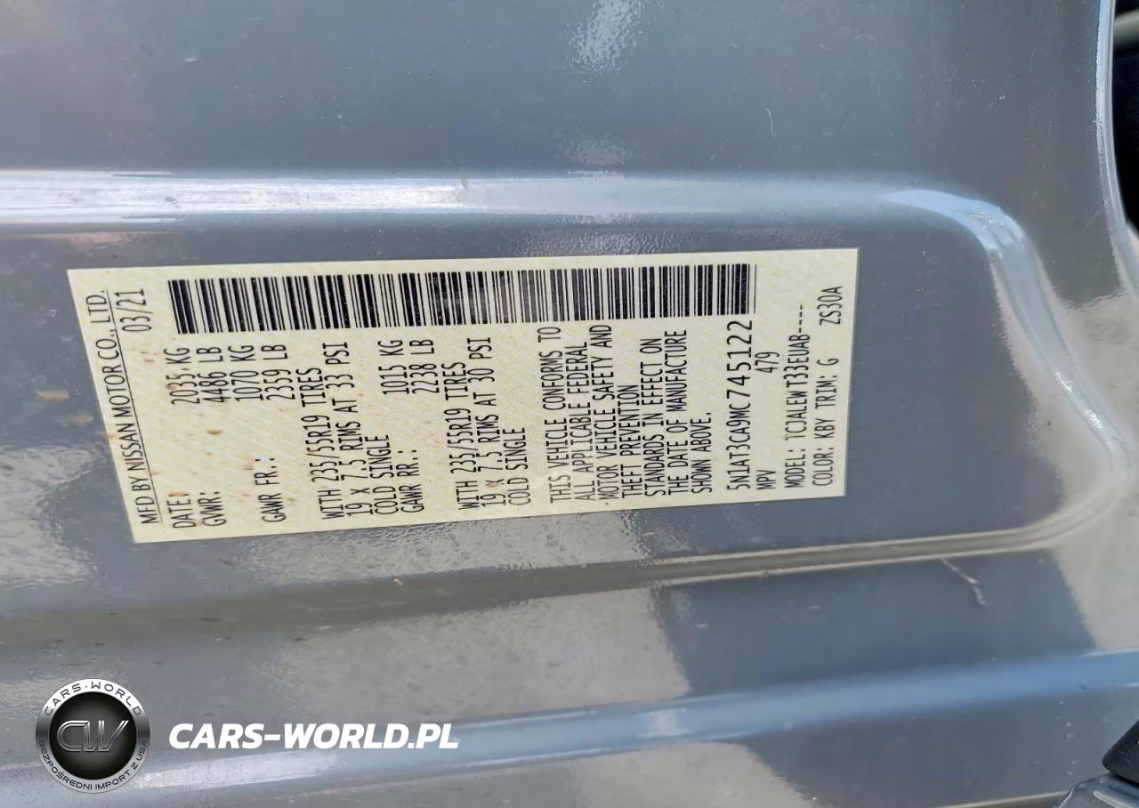 2021 Nissan Rogue Sl VIN:5N1AT3CA9MC745122 - 12
