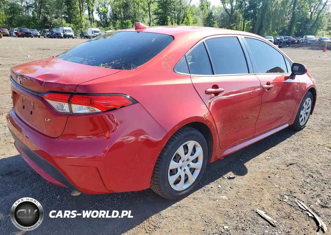 2020 Toyota Corolla Le VIN:JTDEPRAE4LJ064783 - 3