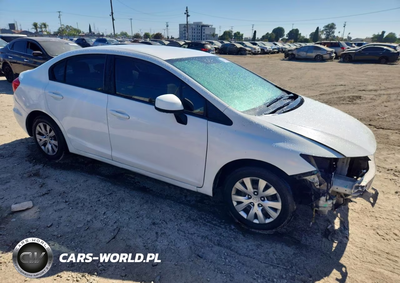 2012 Honda Civic Lx VIN:19XFB2F57CE040462 - 4