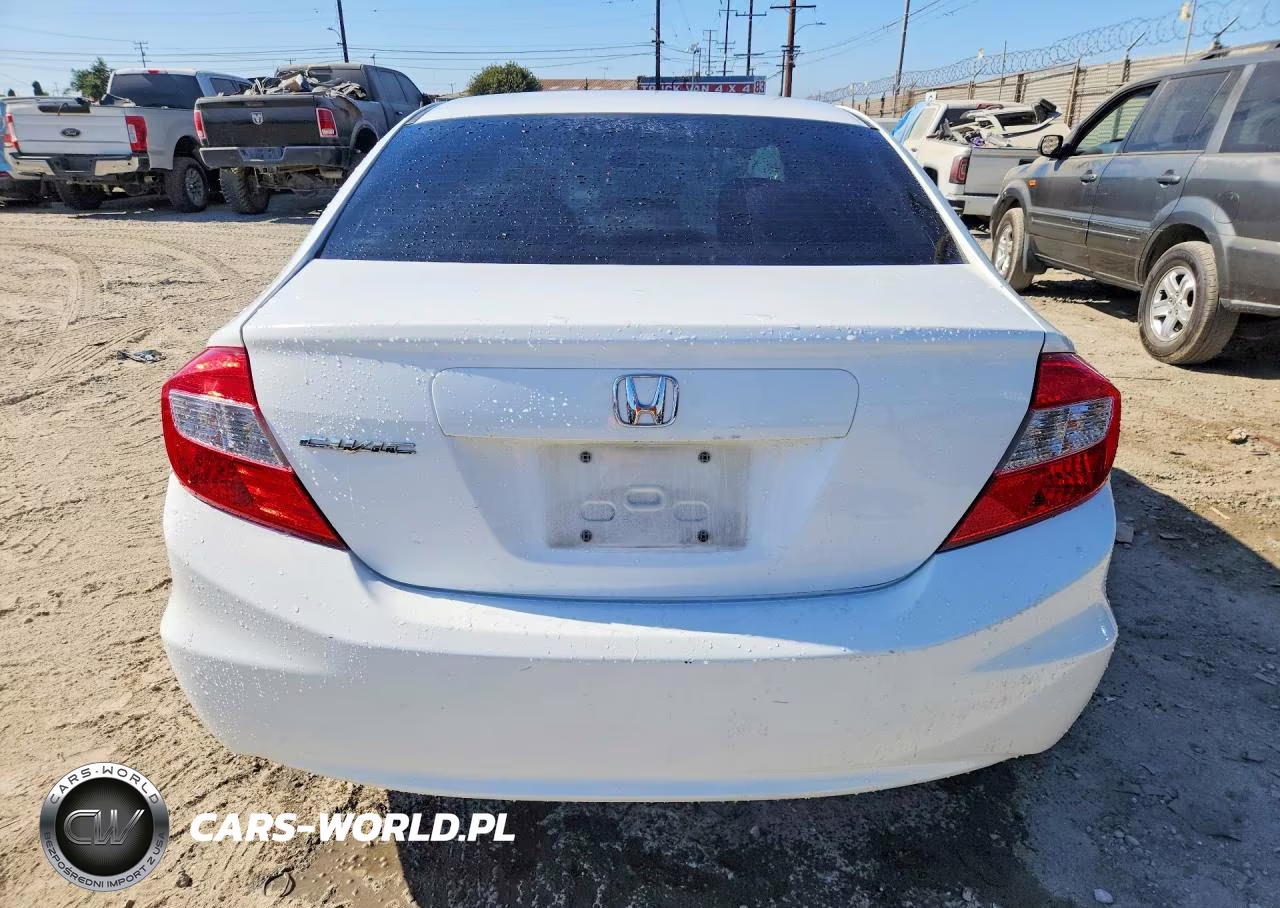 2012 Honda Civic Lx VIN:19XFB2F57CE040462 - 6