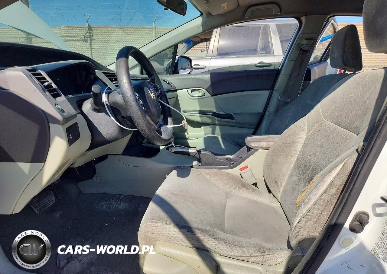 2012 Honda Civic Lx VIN:19XFB2F57CE040462 - 7