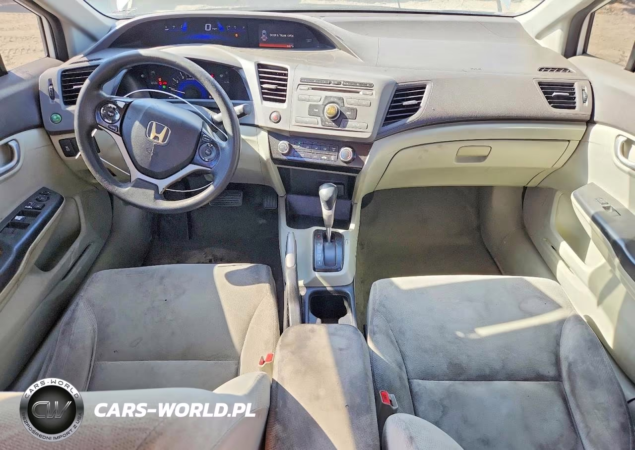 2012 Honda Civic Lx VIN:19XFB2F57CE040462 - 8