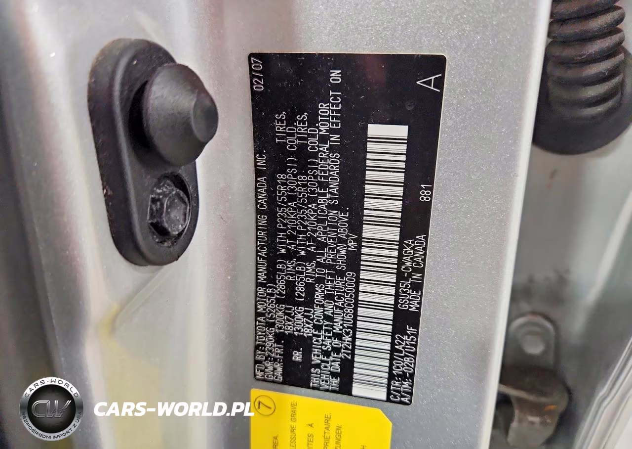 2008 Lexus Rx 350 VIN:2T2HK31U68C050009 - 13