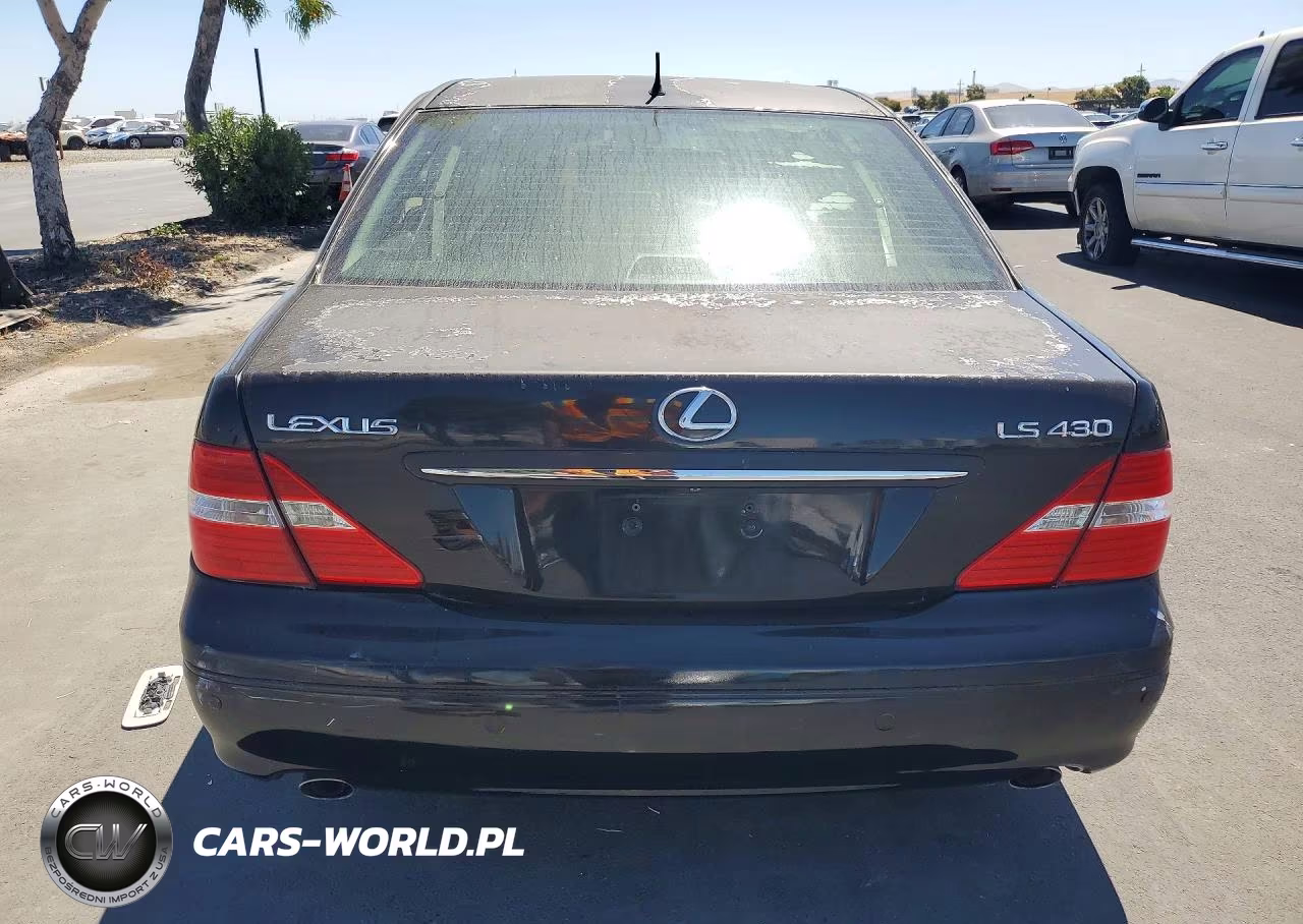 2004 Lexus Ls 430 VIN:JTHBN36F440146106 - 6
