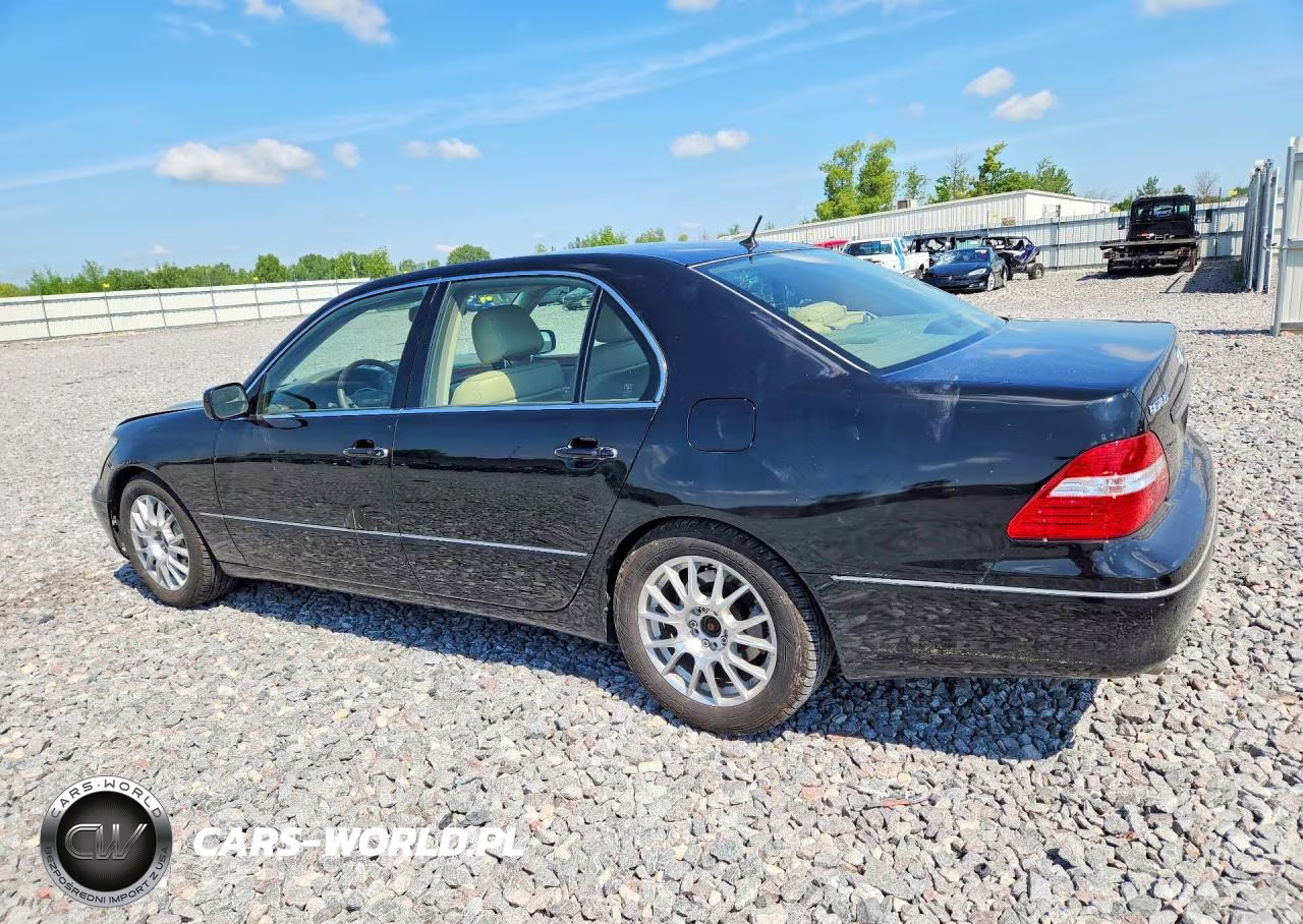 2004 Lexus Ls 430 VIN:JTHBN36F140135757 - 2