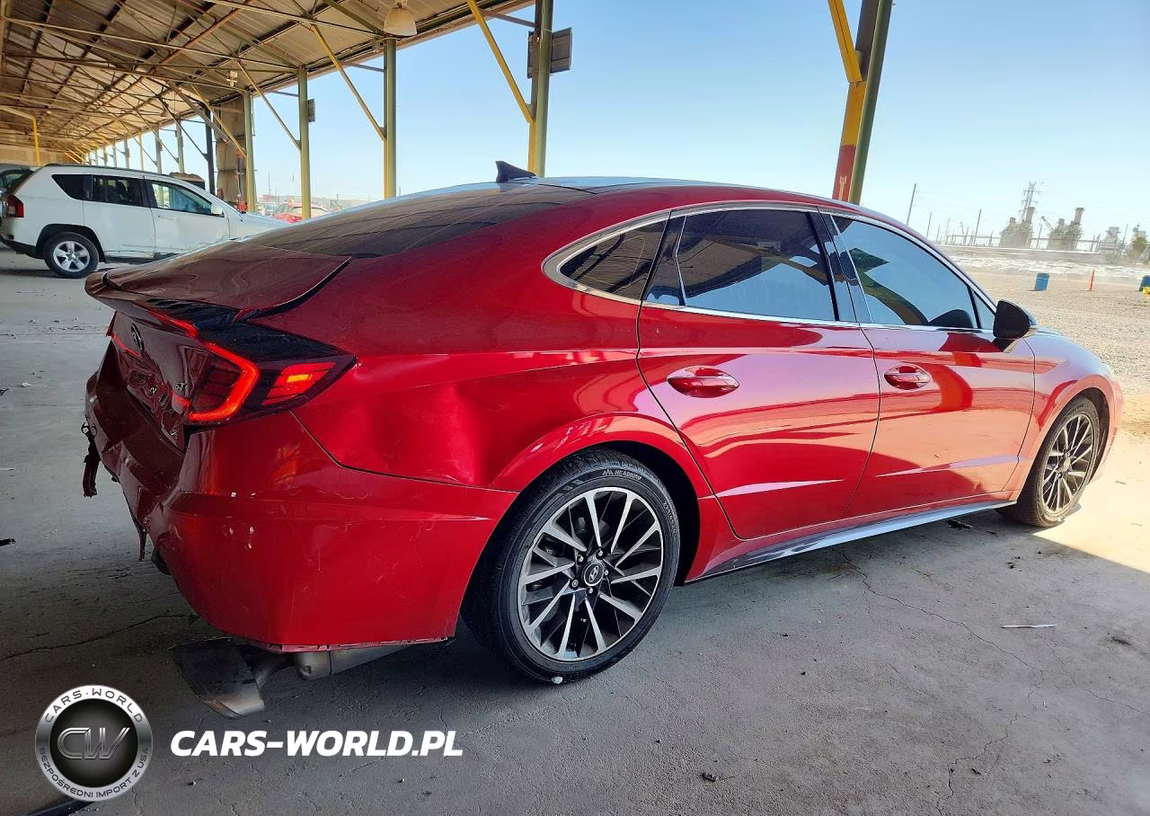 2020 Hyundai Sonata Sel Plus VIN:5NPEJ4J27LH035622 - 3