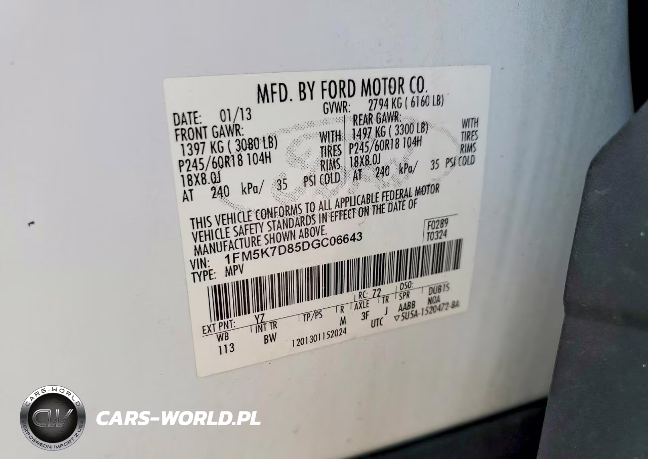 2013 Ford Explorer Xlt VIN:1FM5K7D85DGC06643 - 13