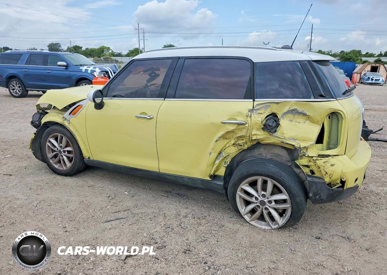 2011 Mini Cooper Countryman VIN:WMWZB3C57BWM01472 - 2