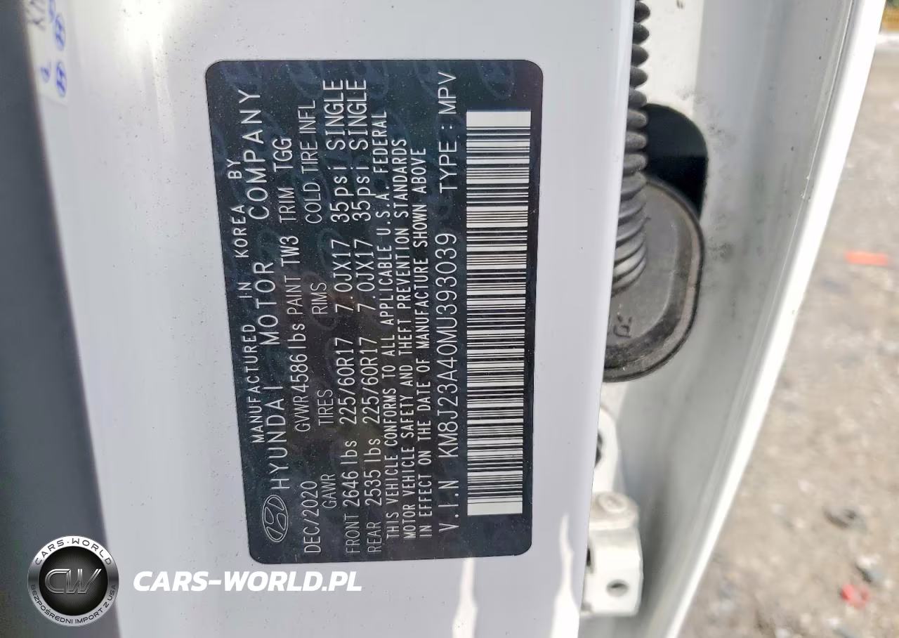 2021 Hyundai Tucson Se VIN:KM8J23A40MU393039 - 13
