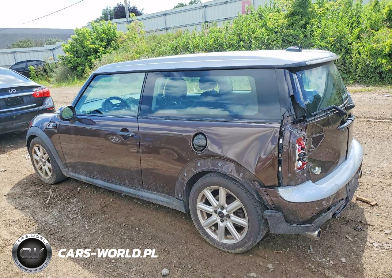 2011 Mini Cooper S Clubman VIN:WMWZG3C56BTY30962 - 2