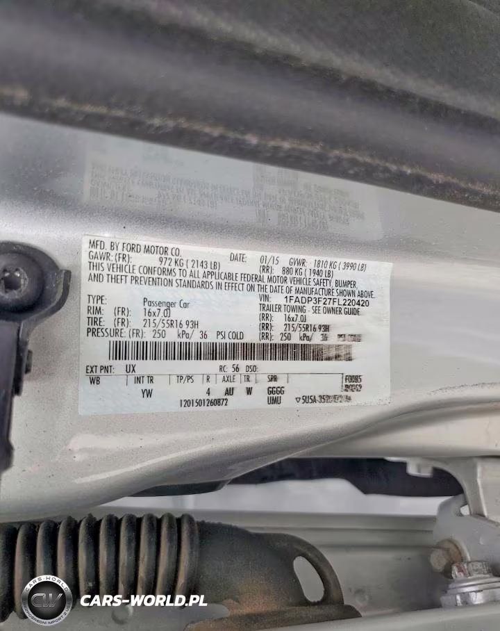 2015 Ford Focus Se VIN:1FADP3F27FL220420 - 12