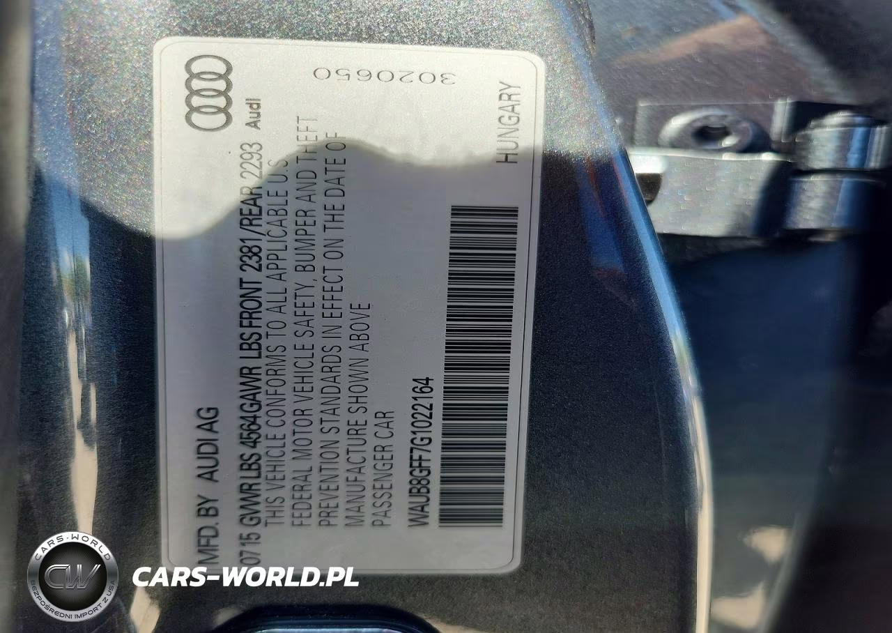 2016 Audi A3 Premium VIN:WAUB8GFF7G1022164 - 12