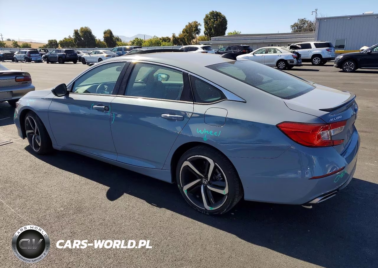 2022 Honda Accord Sport VIN:1HGCV2F30NA020568 - 2