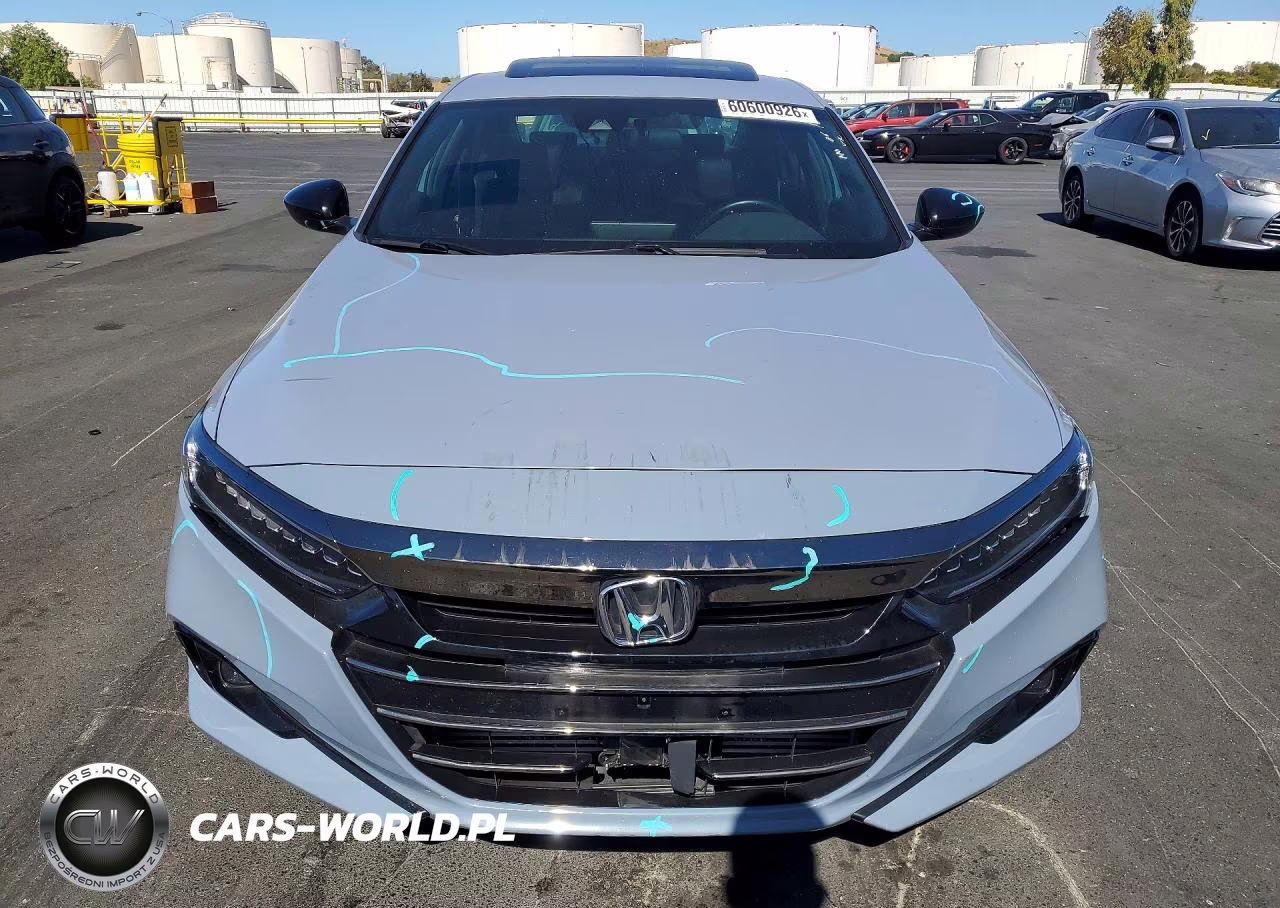 2022 Honda Accord Sport VIN:1HGCV2F30NA020568 - 5