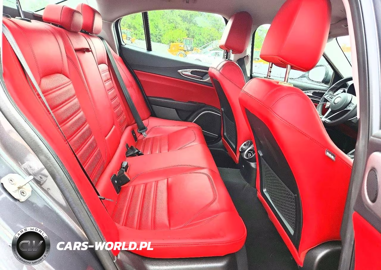 2018 Alfa Romeo Giulia Ti VIN:ZARFAECN8J7589597 - 10