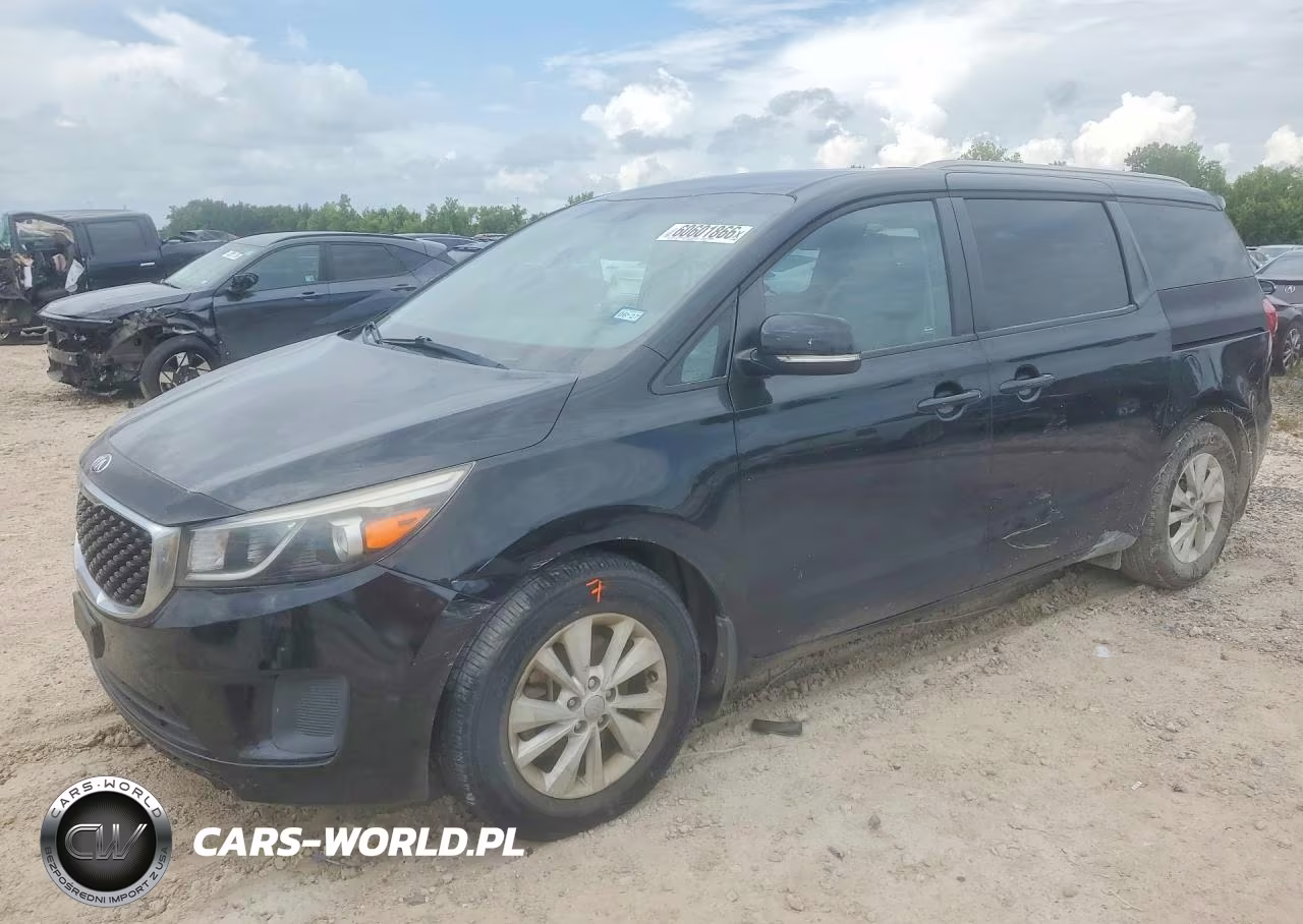 2016 Kia Sedona Lx VIN:KNDMB5C17G6196104 - 1