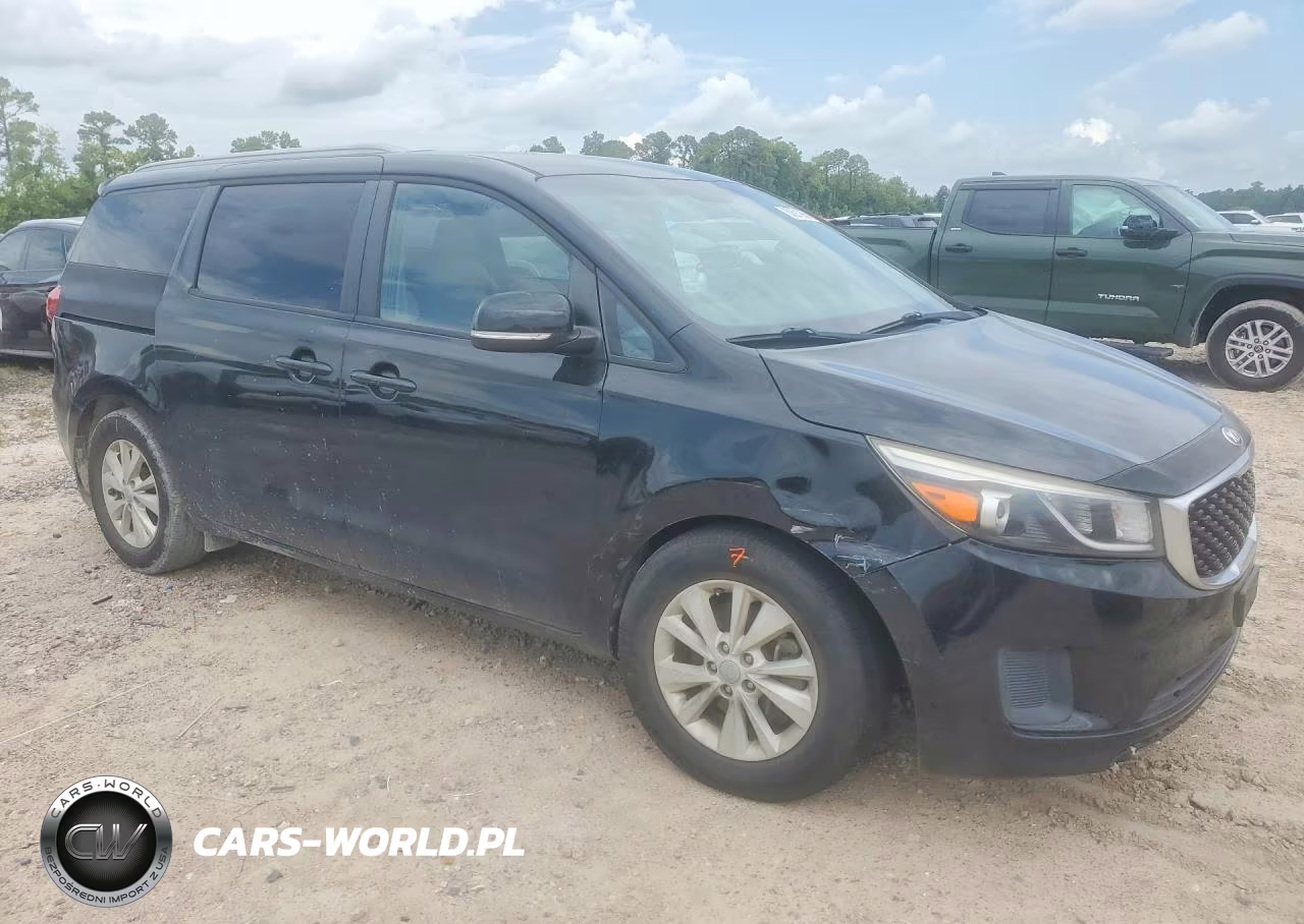 2016 Kia Sedona Lx VIN:KNDMB5C17G6196104 - 4