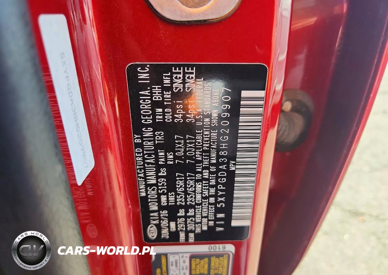 2017 Kia Sorento Lx VIN:5XYPGDA38HG209907 - 13
