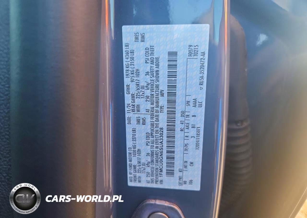 2025 Ford Escape Active VIN:1FMCU0GN6SUA33028 - 12