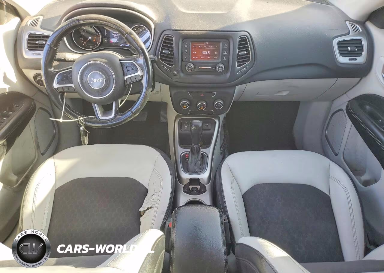 2018 Jeep Compass Latitude VIN:3C4NJCBB6JT248325 - 8