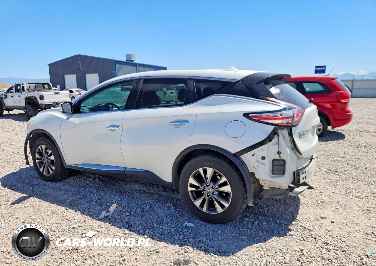 2016 Nissan Murano S VIN:5N1AZ2MHXGN107099 - 2