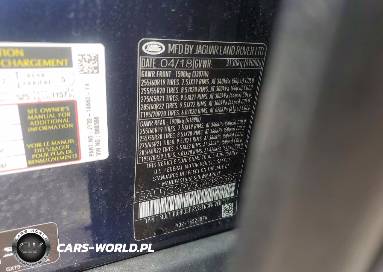 2018 Land Rover Discovery Se VIN:SALRG2RV9JA069366 - 12