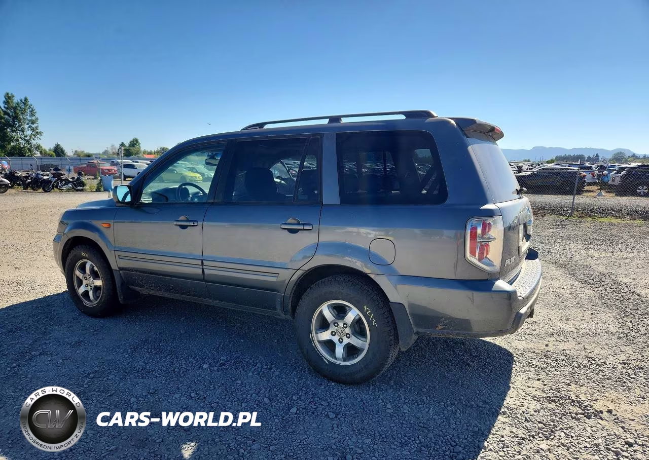 2008 Honda Pilot Exl VIN:5FNYF28518B023524 - 2