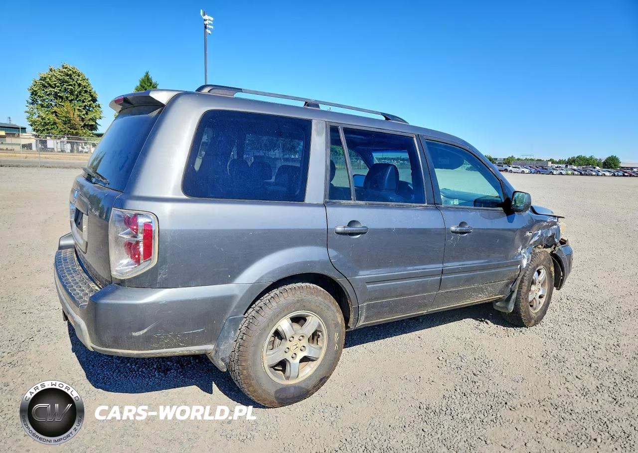 2008 Honda Pilot Exl VIN:5FNYF28518B023524 - 3