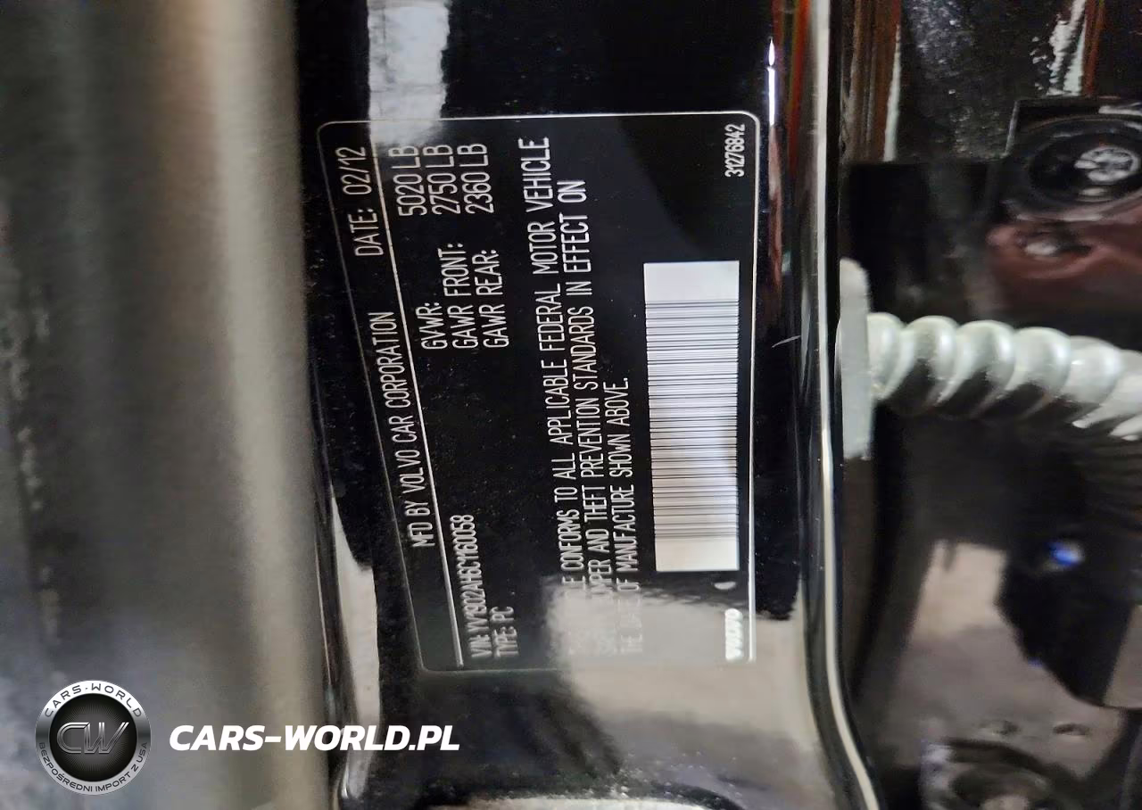 2012 Volvo S80 T6 VIN:YV1902AH6C1160058 - 12
