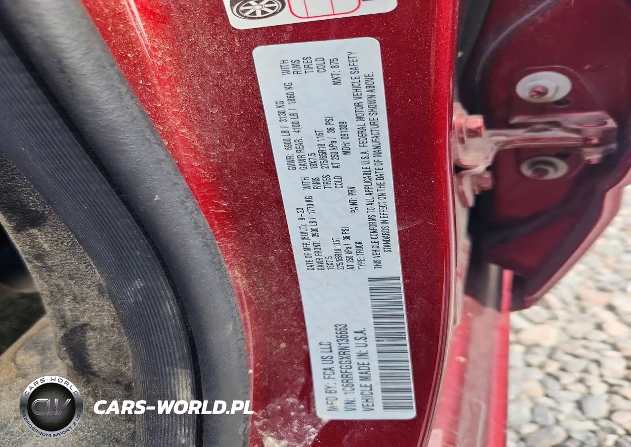 2024 Ram 1500 Tradesman VIN:1C6RRFGGXRN136663 - 12
