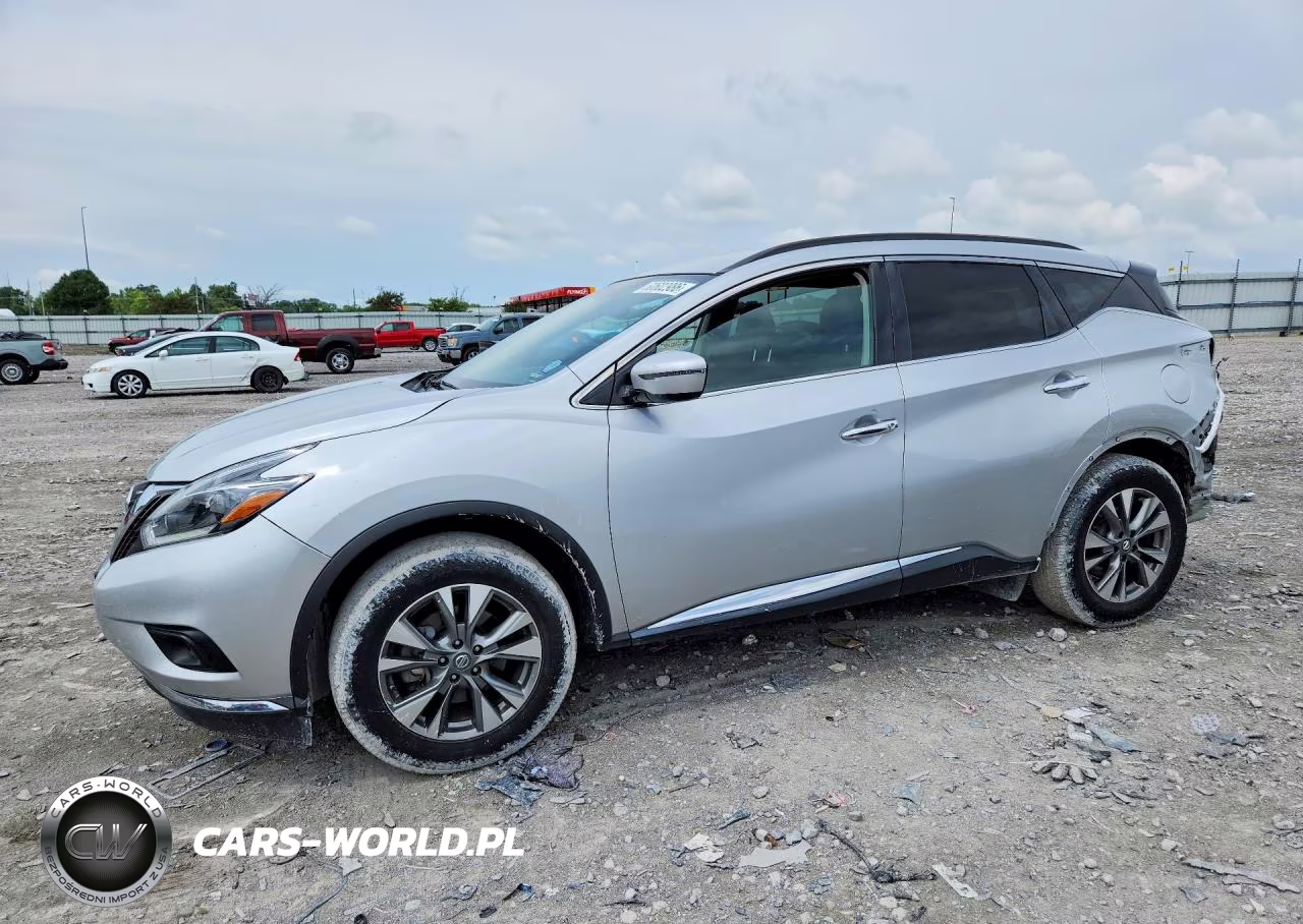 2018 Nissan Murano Sv VIN:5N1AZ2MG8JN123591 - 1