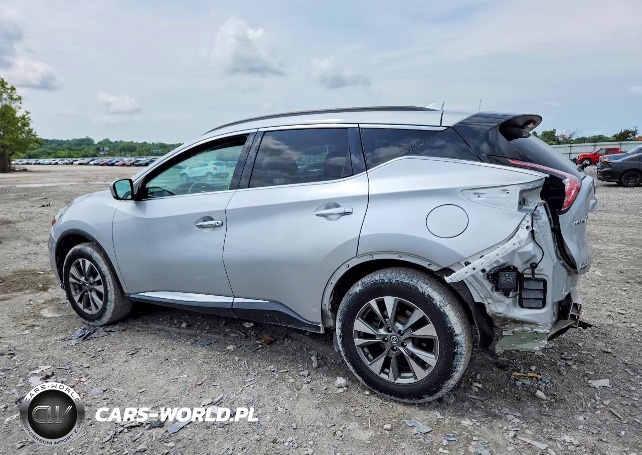 2018 Nissan Murano Sv VIN:5N1AZ2MG8JN123591 - 2