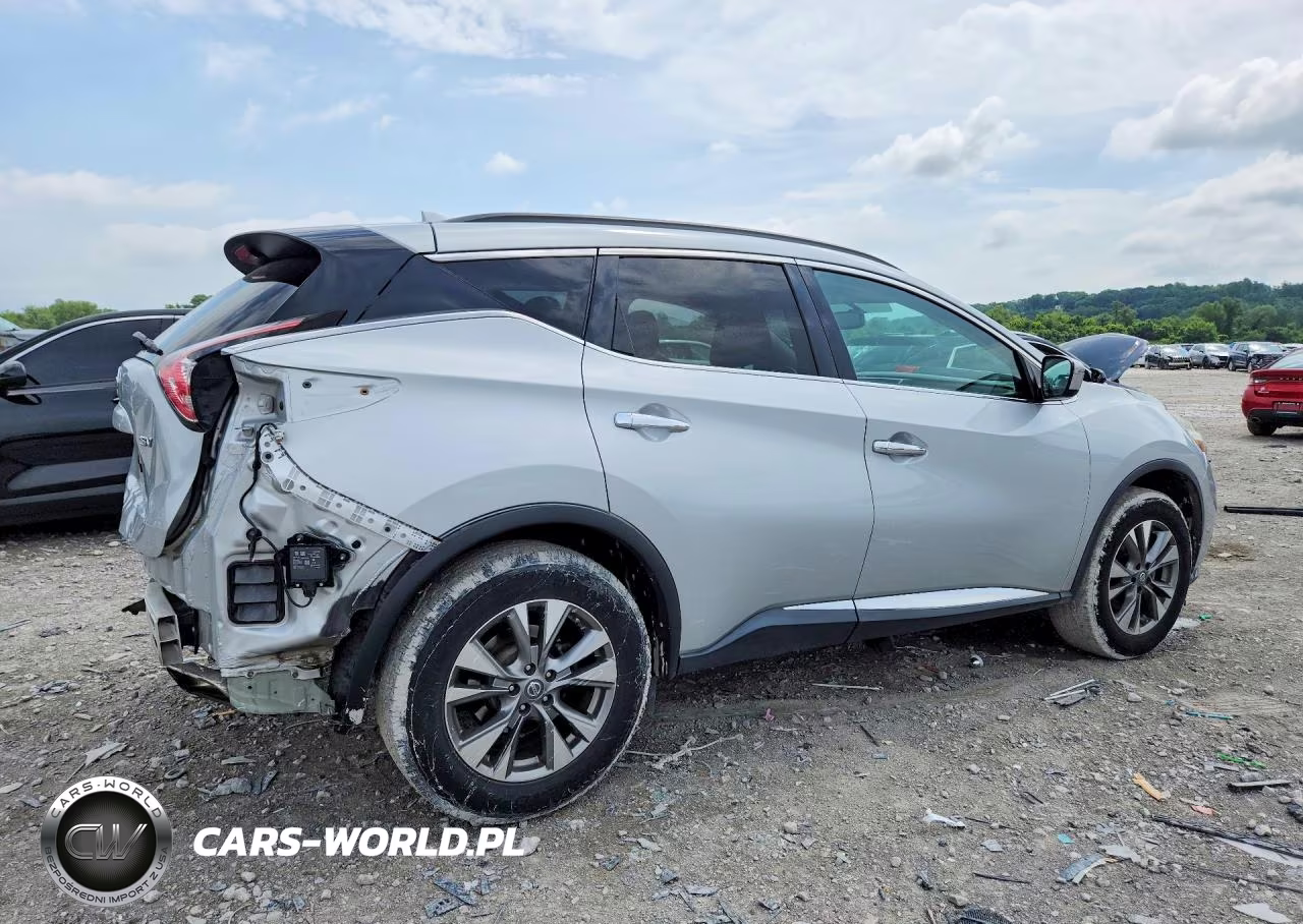 2018 Nissan Murano Sv VIN:5N1AZ2MG8JN123591 - 3