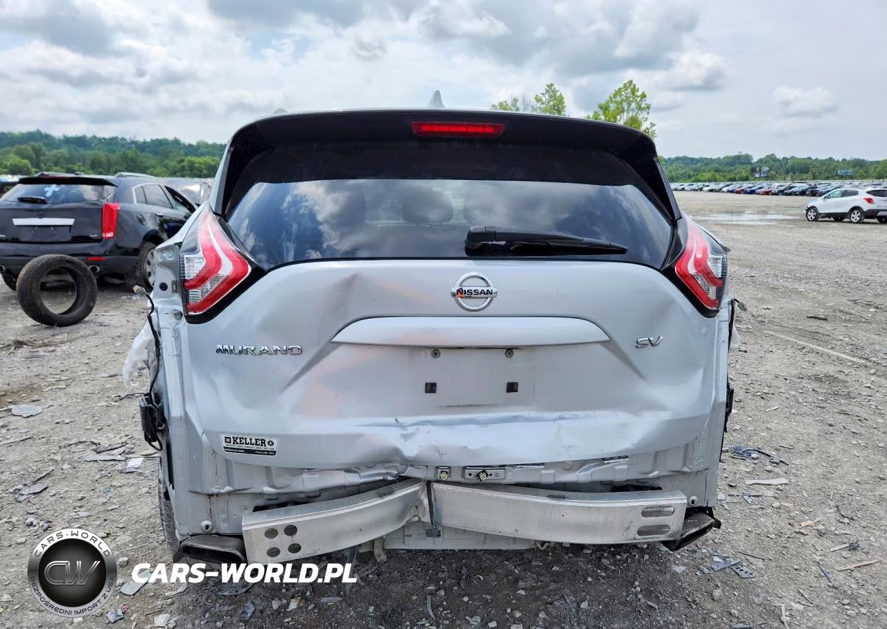 2018 Nissan Murano Sv VIN:5N1AZ2MG8JN123591 - 6