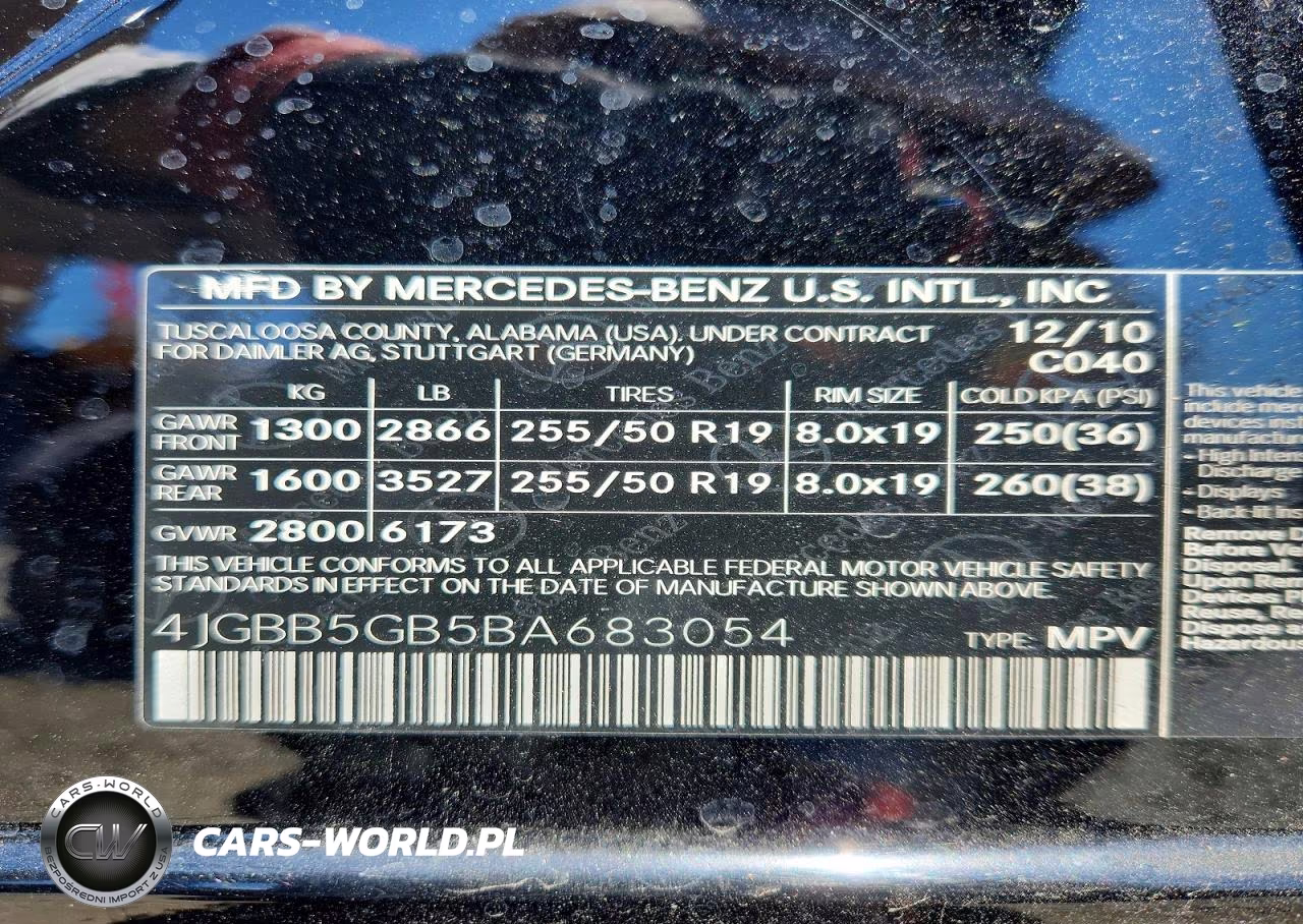 2011 Mercedes-Benz Ml 350 VIN:4JGBB5GB5BA683054 - 14
