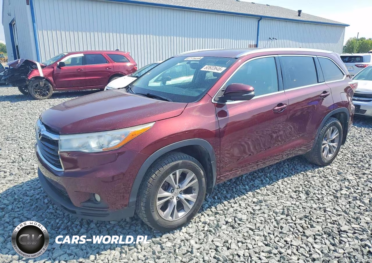 2015 Toyota Highlander Xle
