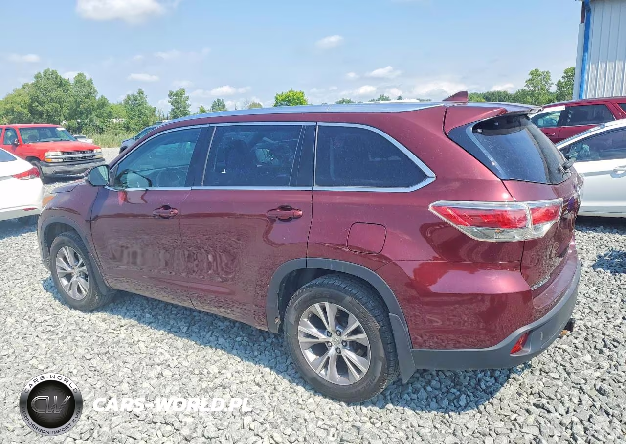 2015 Toyota Highlander Xle VIN:5TDJKRFH5FS172658 - 2