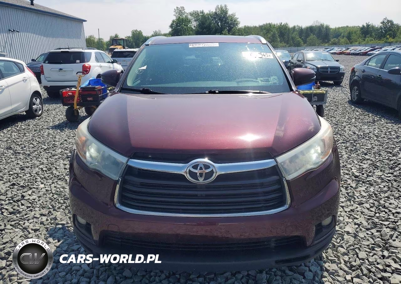 2015 Toyota Highlander Xle VIN:5TDJKRFH5FS172658 - 5