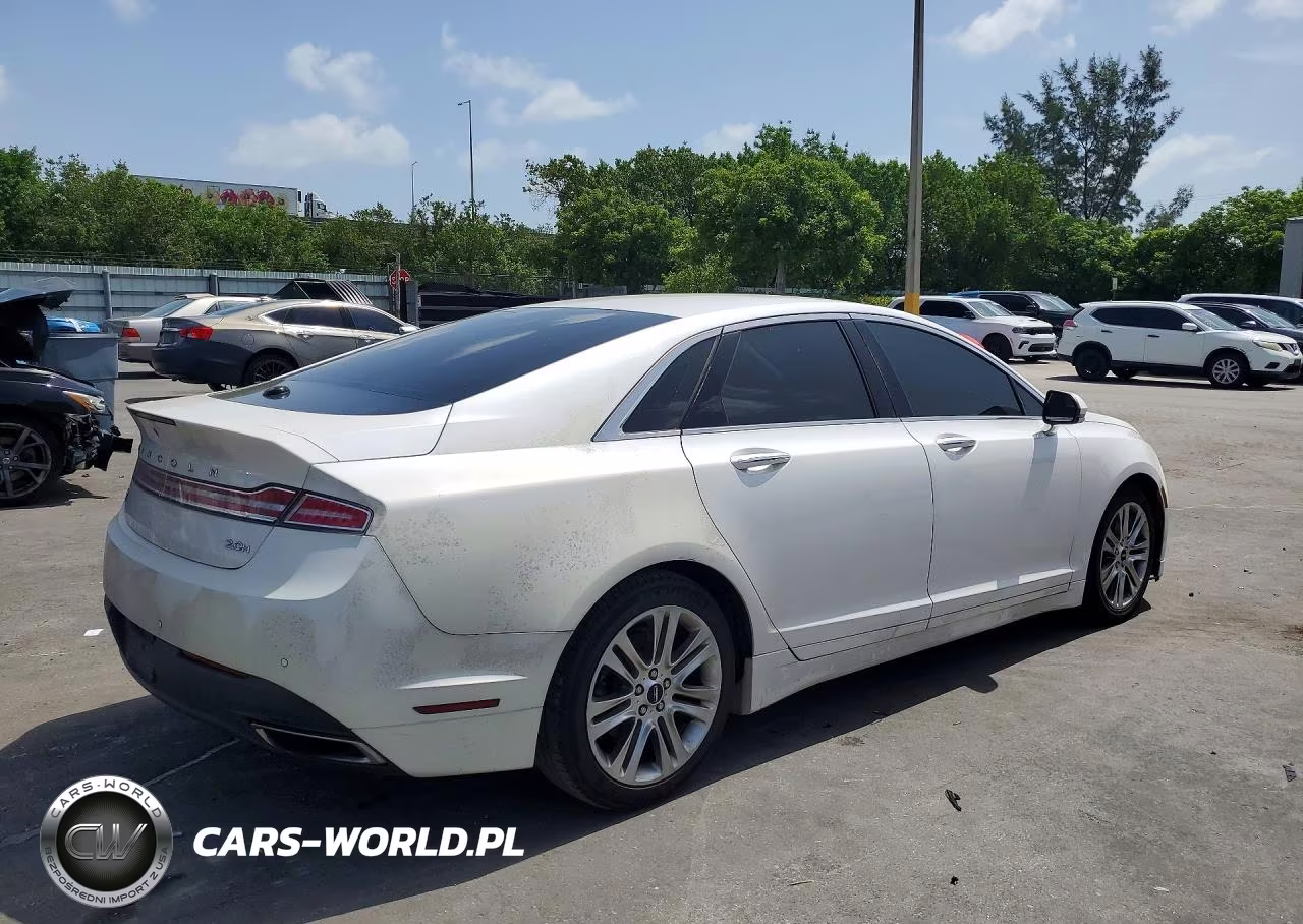 2014 Lincoln Mkz Hybrid VIN:3LN6L2LU3ER821835 - 3
