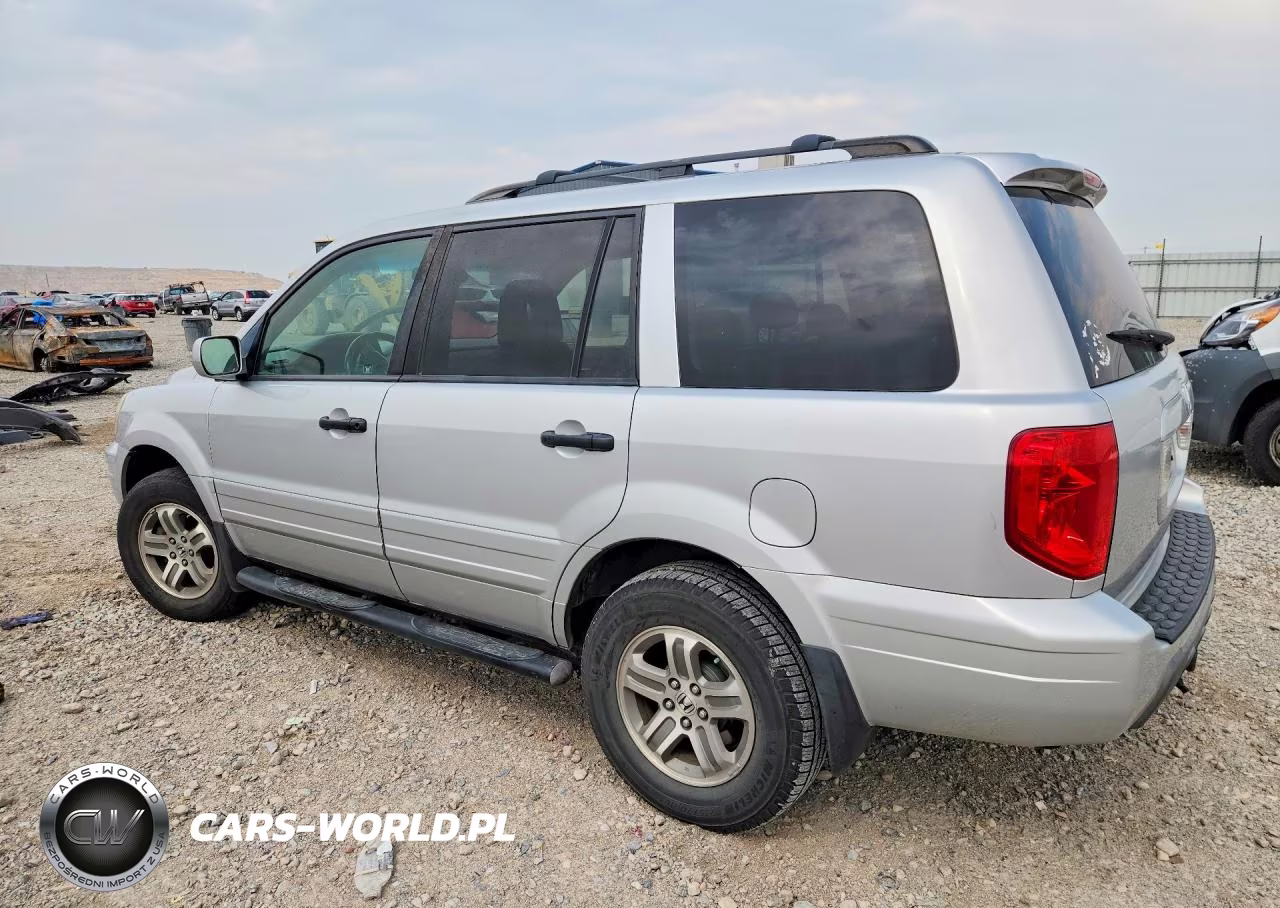 2003 Honda Pilot Exl VIN:2HKYF18543H612295 - 2