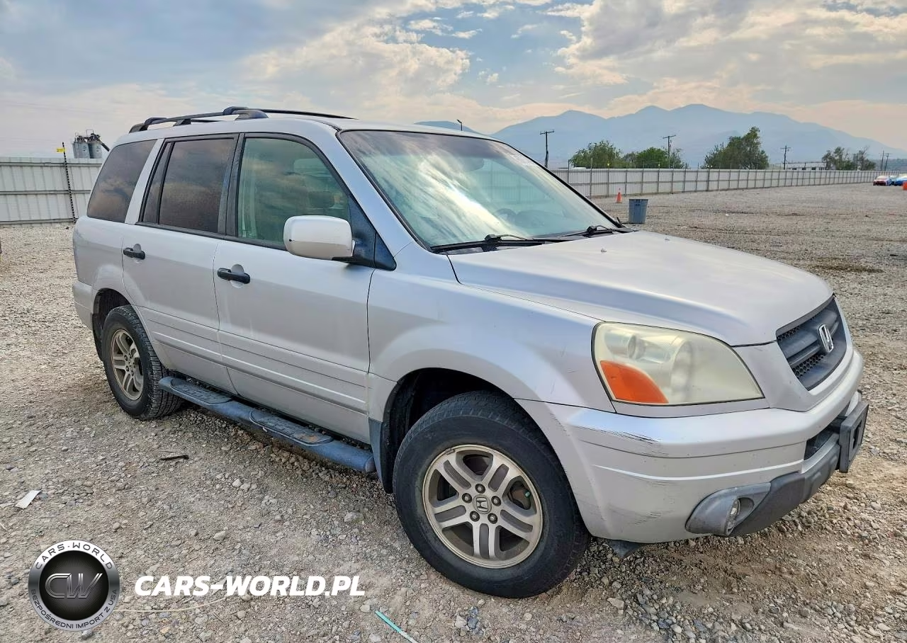 2003 Honda Pilot Exl VIN:2HKYF18543H612295 - 4