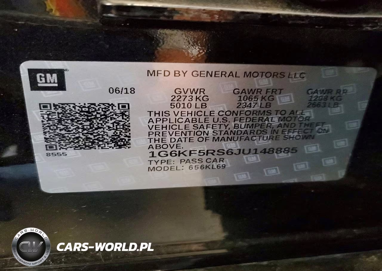 2018 Cadillac Ct6 Premium Luxury VIN:1G6KF5RS6JU148885 - 12