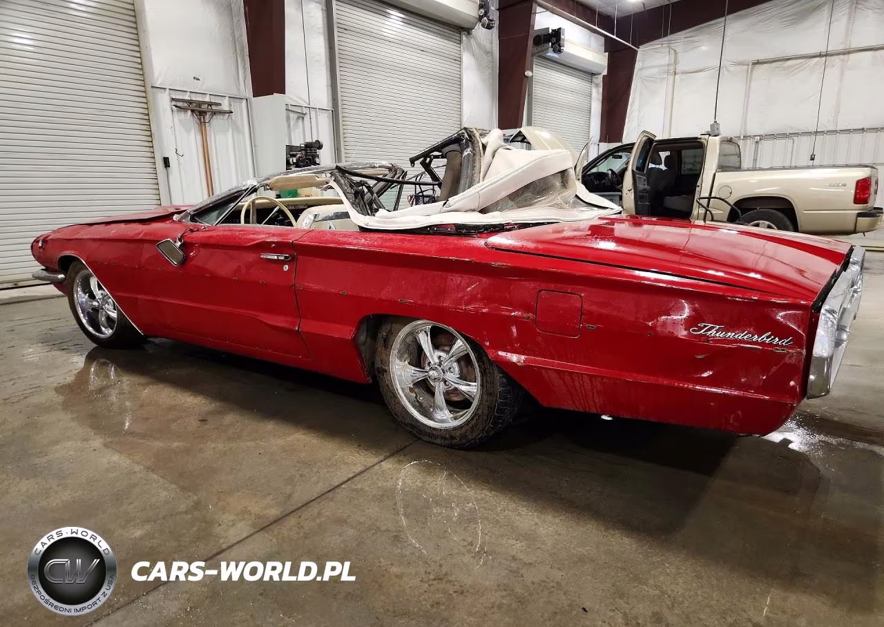 1966 Ford T Bird VIN:6Y85Q109804 - 2