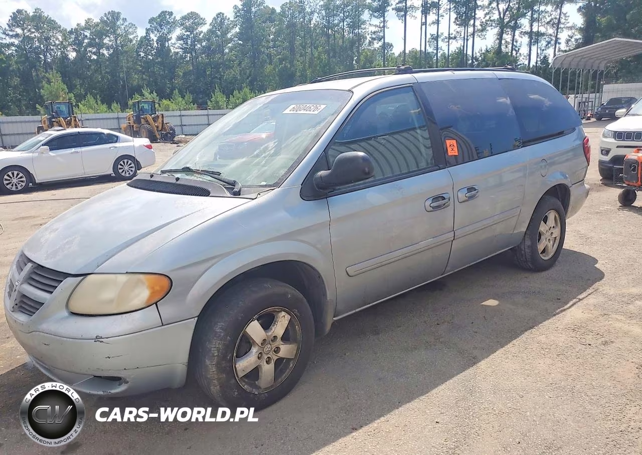 2006 Dodge Grand Caravan Sxt VIN:2D4GP44L76R600487 - 1