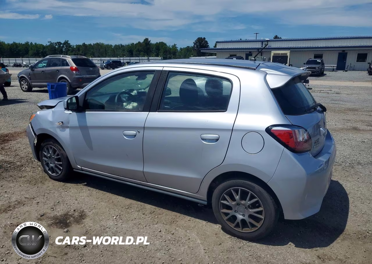 2021 Mitsubishi Mirage Es VIN:ML32AUHJ8MH002017 - 2