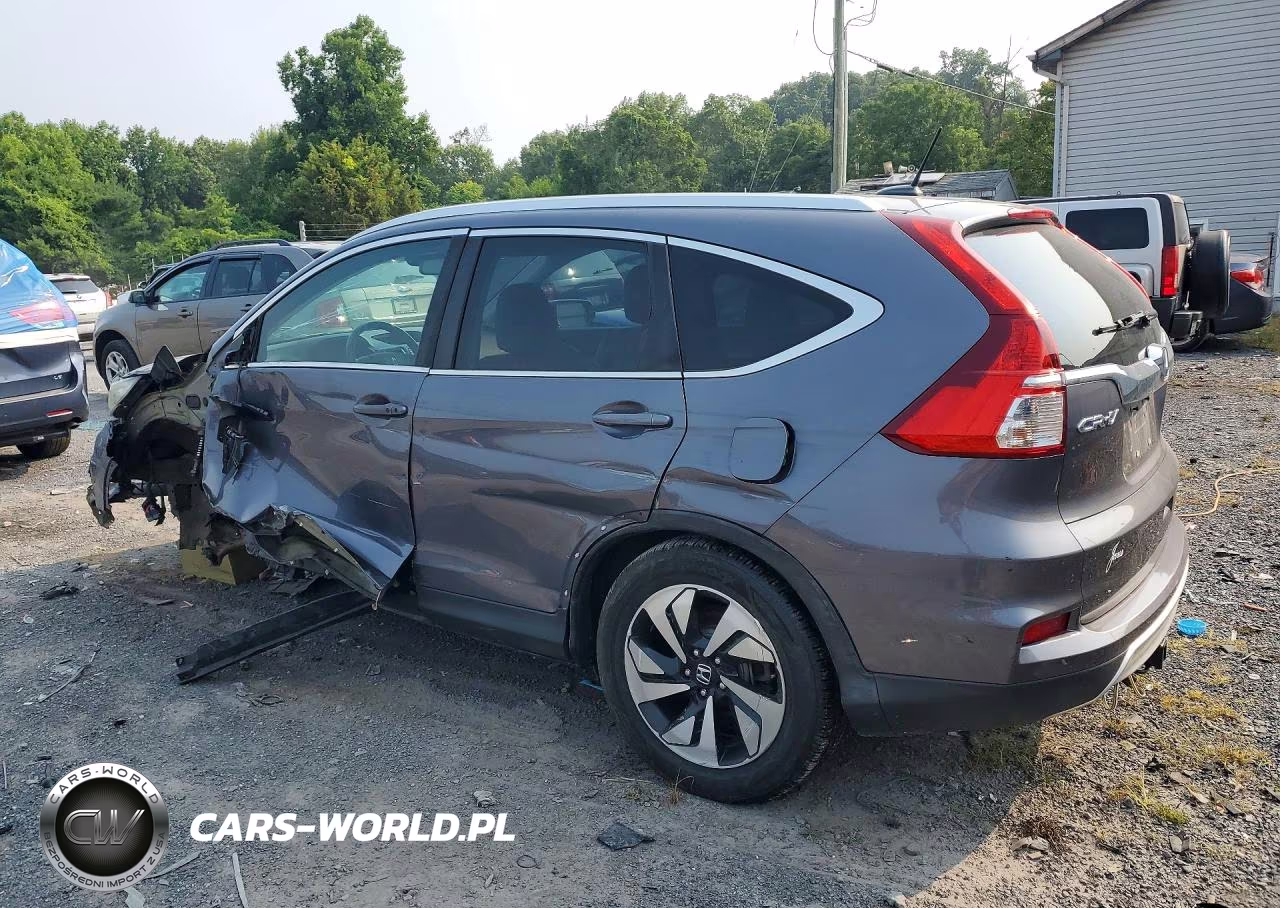 2015 Honda Cr-V Touring VIN:5J6RM4H93FL123864 - 2