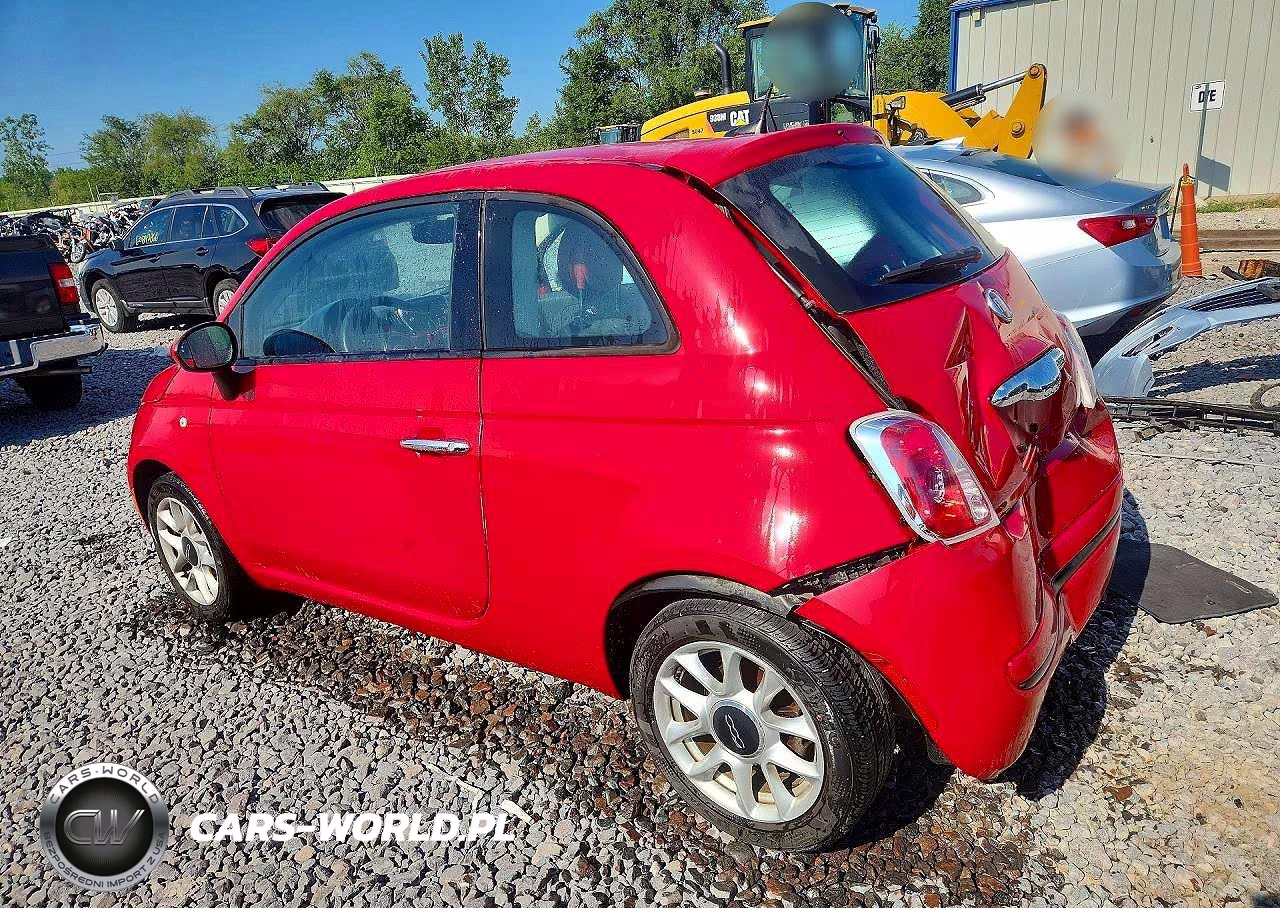 2017 Fiat 500 Pop VIN:3C3CFFKR0HT700517 - 2