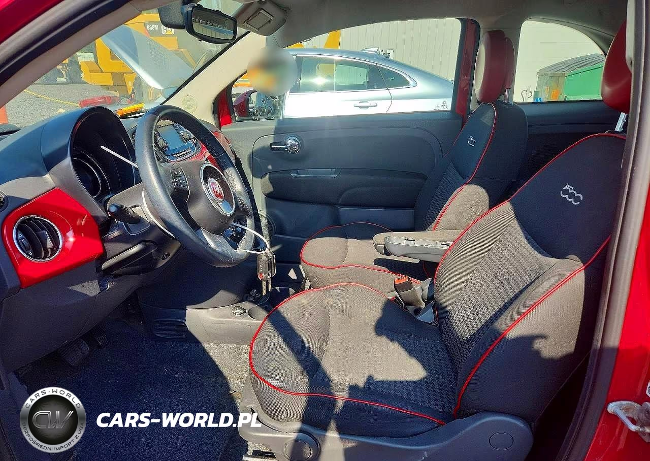 2017 Fiat 500 Pop VIN:3C3CFFKR0HT700517 - 7