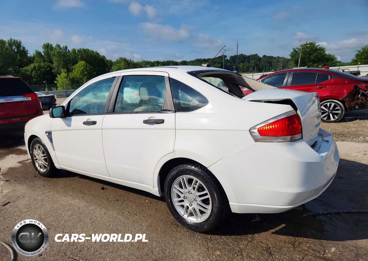 2008 Ford Focus Se VIN:1FAHP35N98W183675 - 2